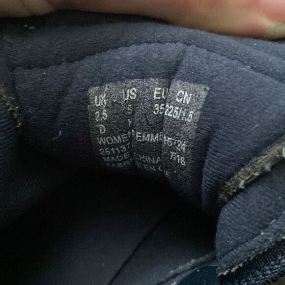 Clark’s‎ Whistle Bea Boots in Navy Tumble Women’s size 5 - Picture 6 of 6